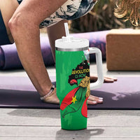 Traore Burkina Faso Tumbler With Handle I Stand With Traore