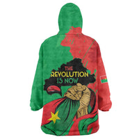 Traore Burkina Faso Wearable Blanket Hoodie I Stand With Traore