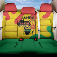 Hands Off Traore Burkina Faso Africa Back Car Seat Cover