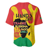 Hands Off Traore Burkina Faso Africa Baseball Jersey