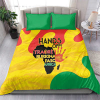 Hands Off Traore Burkina Faso Africa Bedding Set