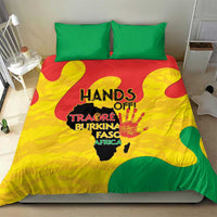 Hands Off Traore Burkina Faso Africa Bedding Set