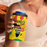Hands Off Traore Burkina Faso Africa 4 in 1 Can Cooler Tumbler