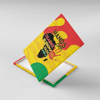 Hands Off Traore Burkina Faso Africa Canvas Wall Art