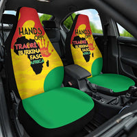 Hands Off Traore Burkina Faso Africa Car Seat Cover