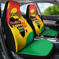 Hands Off Traore Burkina Faso Africa Car Seat Cover