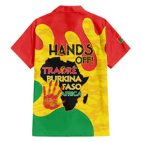 Hands Off Traore Burkina Faso Africa Family Matching Puletasi and Hawaiian Shirt