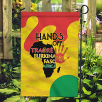 Hands Off Traore Burkina Faso Africa Garden Flag