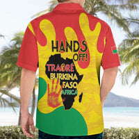 Hands Off Traore Burkina Faso Africa Hawaiian Shirt