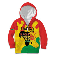 Hands Off Traore Burkina Faso Africa Kid Hoodie