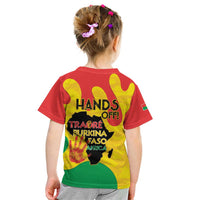 Hands Off Traore Burkina Faso Africa Kid T Shirt