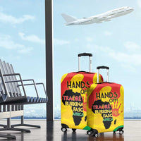Hands Off Traore Burkina Faso Africa Luggage Cover