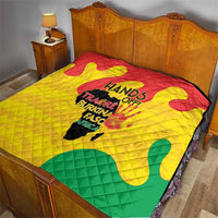 Hands Off Traore Burkina Faso Africa Quilt