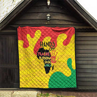 Hands Off Traore Burkina Faso Africa Quilt