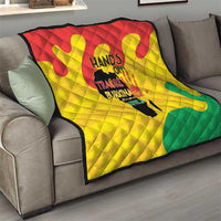 Hands Off Traore Burkina Faso Africa Quilt