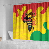 Hands Off Traore Burkina Faso Africa Shower Curtain