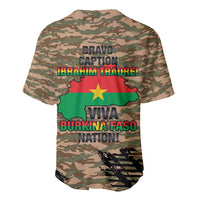 Burkina Faso Military Baseball Jersey Bravo Caption Traore! Viva Burkina Faso Nation!