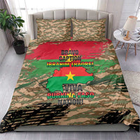 Burkina Faso Military Bedding Set Bravo Caption Traore! Viva Burkina Faso Nation!