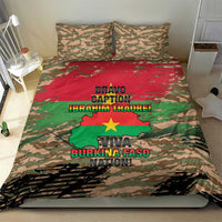 Burkina Faso Military Bedding Set Bravo Caption Traore! Viva Burkina Faso Nation!