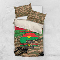 Burkina Faso Military Bedding Set Bravo Caption Traore! Viva Burkina Faso Nation!