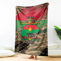 Burkina Faso Military Blanket Bravo Caption Traore! Viva Burkina Faso Nation!