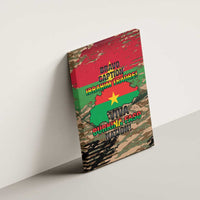 Burkina Faso Military Canvas Wall Art Bravo Caption Traore! Viva Burkina Faso Nation!