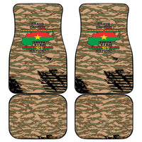 Burkina Faso Military Car Mats Bravo Caption Traore! Viva Burkina Faso Nation!