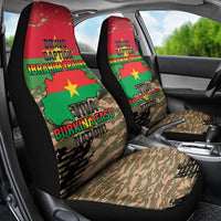 Burkina Faso Military Car Seat Cover Bravo Caption Traore! Viva Burkina Faso Nation!