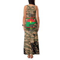 Burkina Faso Military Family Matching Tank Maxi Dress and Hawaiian Shirt Bravo Caption Traore! Viva Burkina Faso Nation!