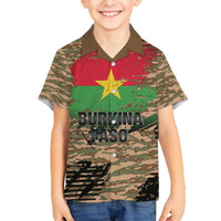 Burkina Faso Military Family Matching Tank Maxi Dress and Hawaiian Shirt Bravo Caption Traore! Viva Burkina Faso Nation!