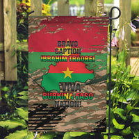 Burkina Faso Military Garden Flag Bravo Caption Traore! Viva Burkina Faso Nation!