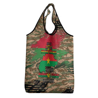 Burkina Faso Military Grocery Bag Bravo Caption Traore! Viva Burkina Faso Nation!
