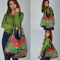 Burkina Faso Military Grocery Bag Bravo Caption Traore! Viva Burkina Faso Nation!