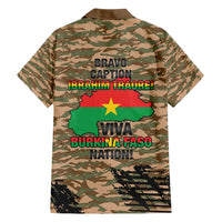 Burkina Faso Military Hawaiian Shirt Bravo Caption Traore! Viva Burkina Faso Nation!