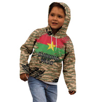 Burkina Faso Military Kid Hoodie Bravo Caption Traore! Viva Burkina Faso Nation!