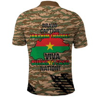 Burkina Faso Military Polo Shirt Bravo Caption Traore! Viva Burkina Faso Nation!