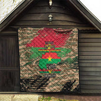 Burkina Faso Military Quilt Bravo Caption Traore! Viva Burkina Faso Nation!