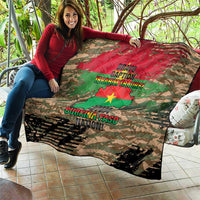 Burkina Faso Military Quilt Bravo Caption Traore! Viva Burkina Faso Nation!