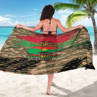 Burkina Faso Military Sarong Bravo Caption Traore! Viva Burkina Faso Nation!