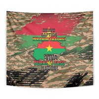 Burkina Faso Military Tapestry Bravo Caption Traore! Viva Burkina Faso Nation!
