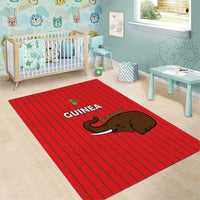 Guinea Football Area Rug Allez Syli National - Wonder Print Shop
