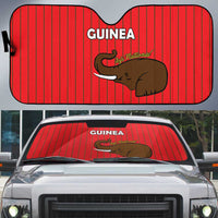 Guinea Football Auto Sun Shade Allez Syli National - Wonder Print Shop