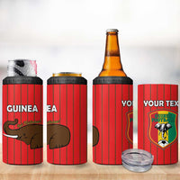 Custom Guinea Football 4 in 1 Can Cooler Tumbler Allez Syli National - Wonder Print Shop