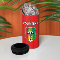 Custom Guinea Football 4 in 1 Can Cooler Tumbler Allez Syli National - Wonder Print Shop