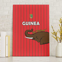 Guinea Football Canvas Wall Art Allez Syli National - Wonder Print Shop