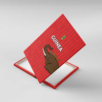 Guinea Football Canvas Wall Art Allez Syli National - Wonder Print Shop