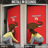 Guinea Football Door Cover Allez Syli National - Wonder Print Shop