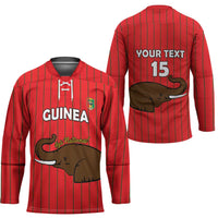 Custom Guinea Football Hockey Jersey Allez Syli National - Wonder Print Shop