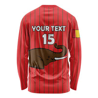 Custom Guinea Football Long Sleeve Shirt Allez Syli National - Wonder Print Shop