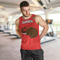 Custom Guinea Football Men Tank Top Allez Syli National - Wonder Print Shop
